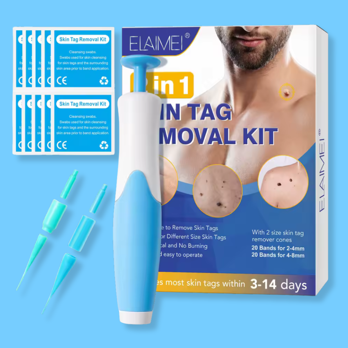 DermaClear Kit™ – Fin de las verrugas cutáneas