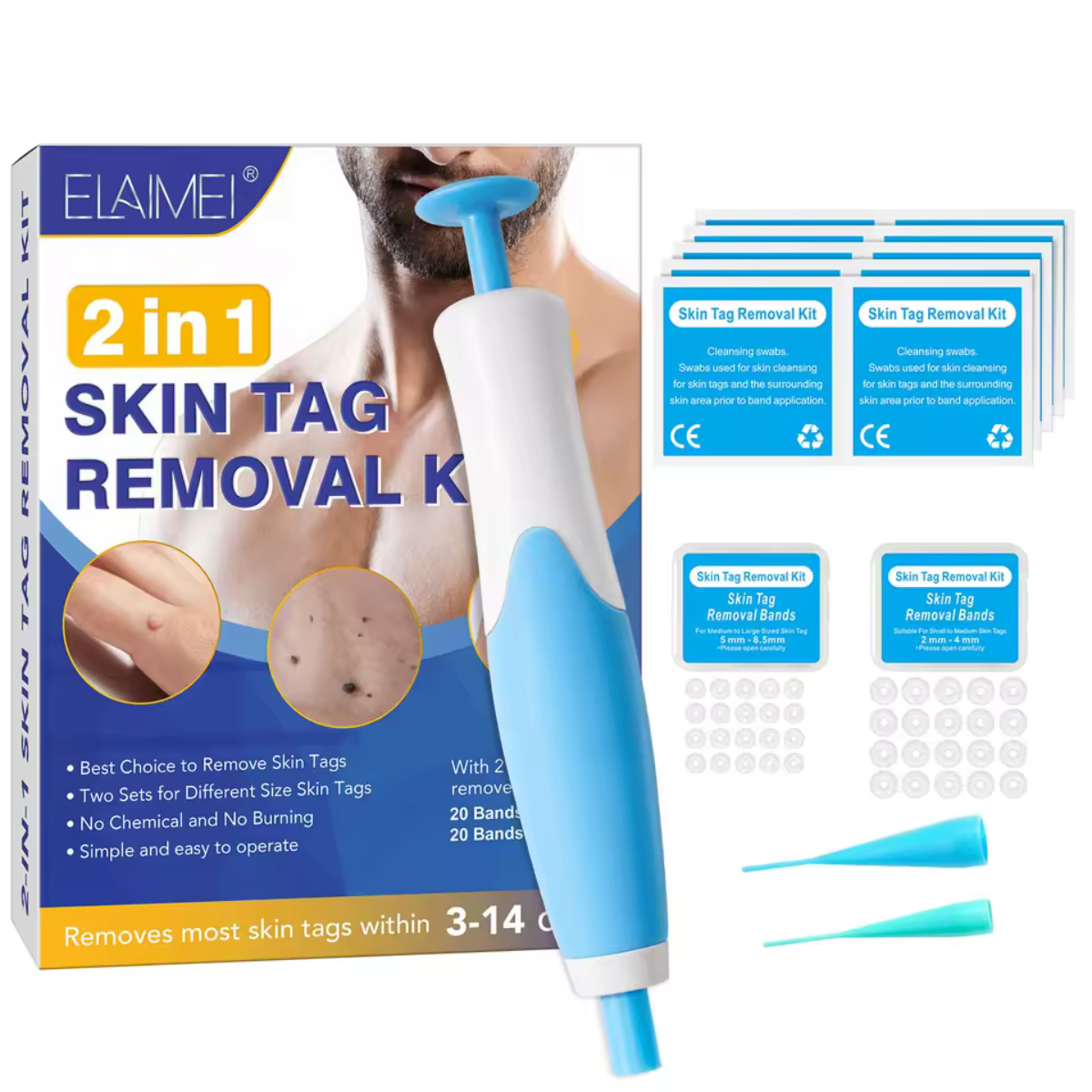 DermaClear Kit™ – Fin de las verrugas cutáneas