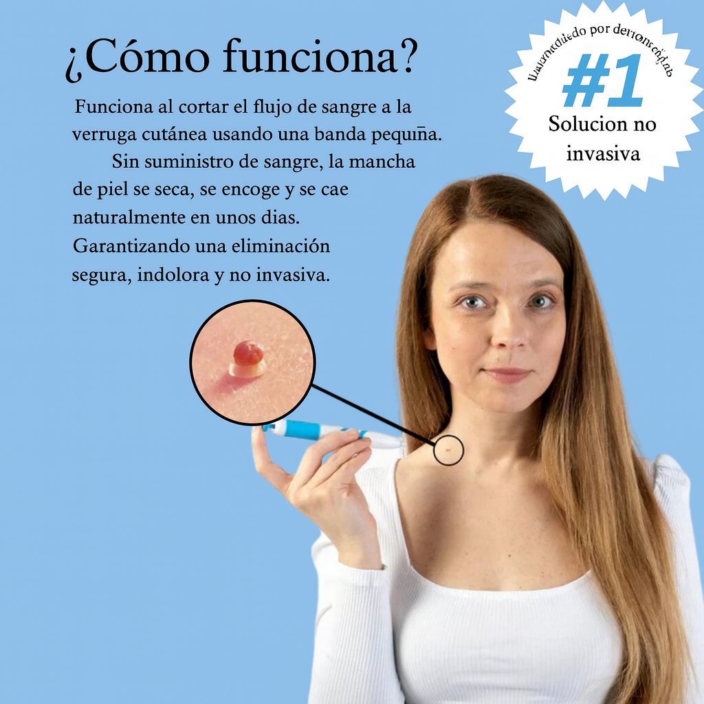DermaClear Kit™ – Fin de las verrugas cutáneas