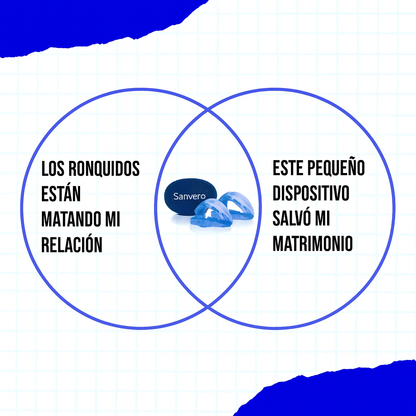 Sanvero boquilla contra los ronquidos – tamaño universal